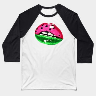 water melon lips Baseball T-Shirt